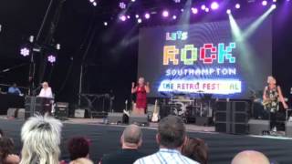 Hazel O'Connor, Sarah Fisher,Clare Hirst, Let's Rock Southampton 2017