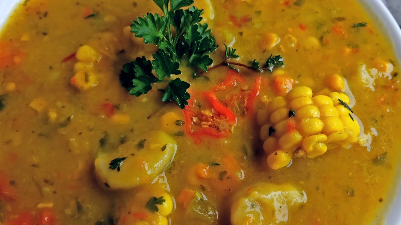 Corn Soup | Trini Carnival Eats 🇹🇹 – Easy Instant Pot Recipes