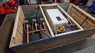 3 Zone Radiant Heat Combi Boiler System
