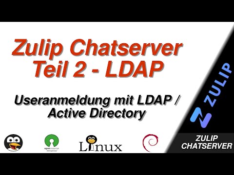 Installation eines Zulip-Chatservers: