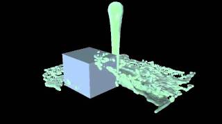 Dpit Effex fluid test + Cinema 4d R13