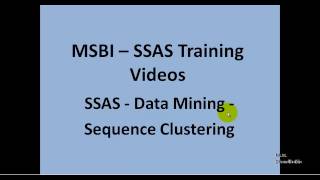 MSBI - SSAS - Data Mining - SEQUENCE CLUSTERING