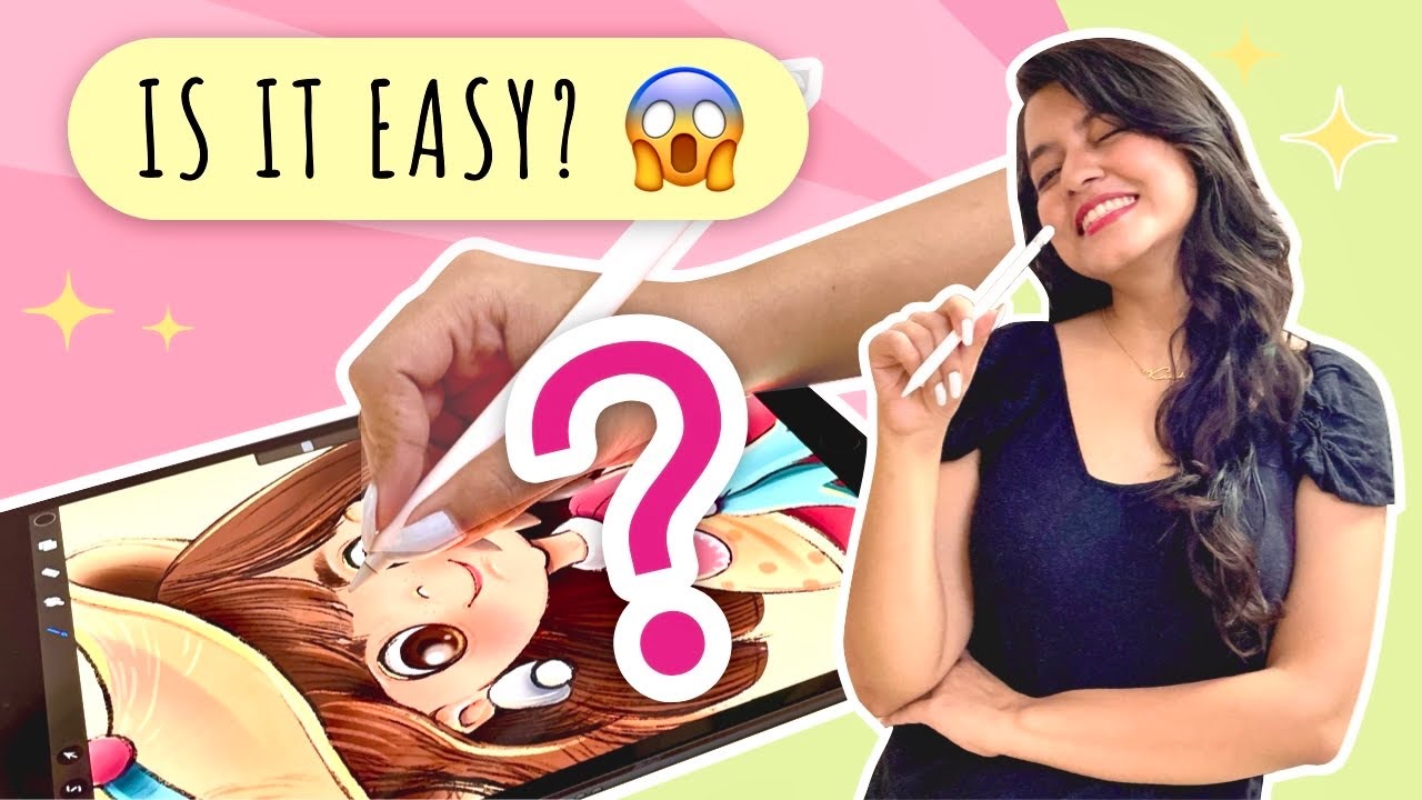 How I create Digital Illustration on iPad? 😱 - YouTube