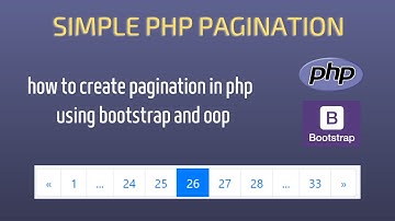 php  pagination  using oop library
