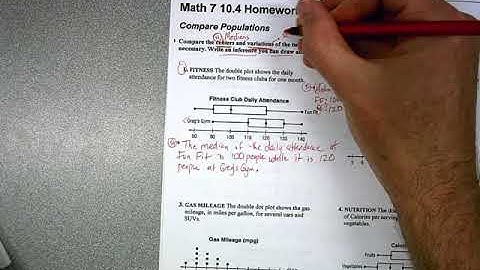 Compare Populations- Chapter 10 Lesson 4- Math 7