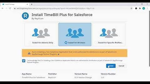 Salesforce Time Tracking | Replicon