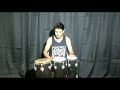 Lesson H4 | Playing Beats with Rolls & Fills on Congo Drums – Part 3 🥁 #CongoDrum #DrumBeats