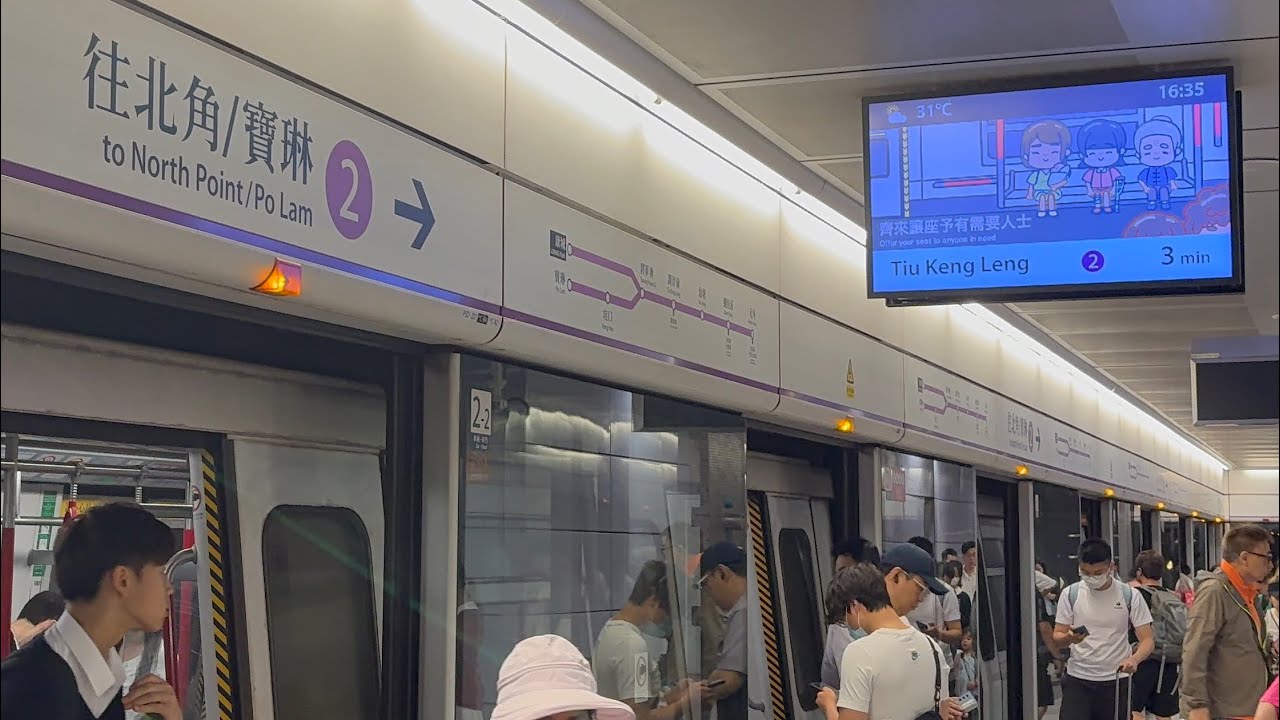 「2025第一彈康M」港鐵將軍澳綫M-train (A171/A216) 執行康城穿梭列車班次 來回調景嶺及康城 全程行車片段  —採用4K 60 fps 畫質拍攝