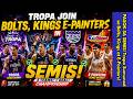 PASOK SA SEMIS!  Tropa Sumunod sa Bolts, Kings at E-Painters!