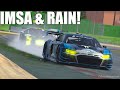 My debut race in the new weather enabled imsa series on iracing