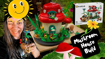 🍄 ASMR Lego Mushroom House (910037) Unboxing & Build / Multi-speed / DJI Pocket 3