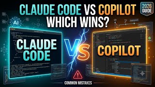Claude Code vs GitHub Copilot — Real-World Guide + Common Mistakes (2026)