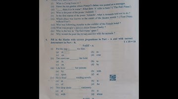 Assam HSLC Exam 2023 ll Matric porikh question paper ll English