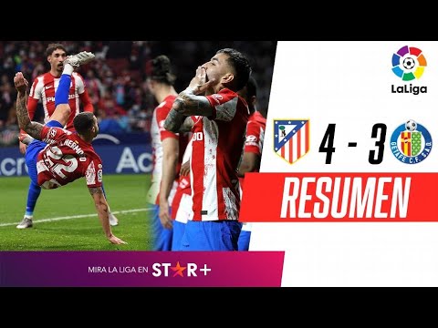 ¡TRIUNFAZO HERMOSO, AGÓNICO E HISTÓRICO DEL ATLETI DE SIMEONE! | Atl. Madrid 4-3 Getafe | RESUMEN