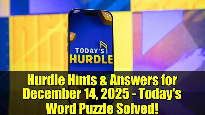 Hurdle Hints & Answers for December 14, 2025 - Today's Word Puzzle Solved!