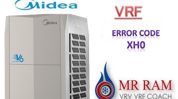 MIDEA VRF ERROR CODE XH0