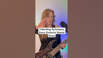 Most Guitarists Only Use 1 of these 3 Bending Techniques