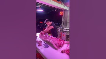 Tips for Professionally Cutting Pork 1 #food #delicious #meat