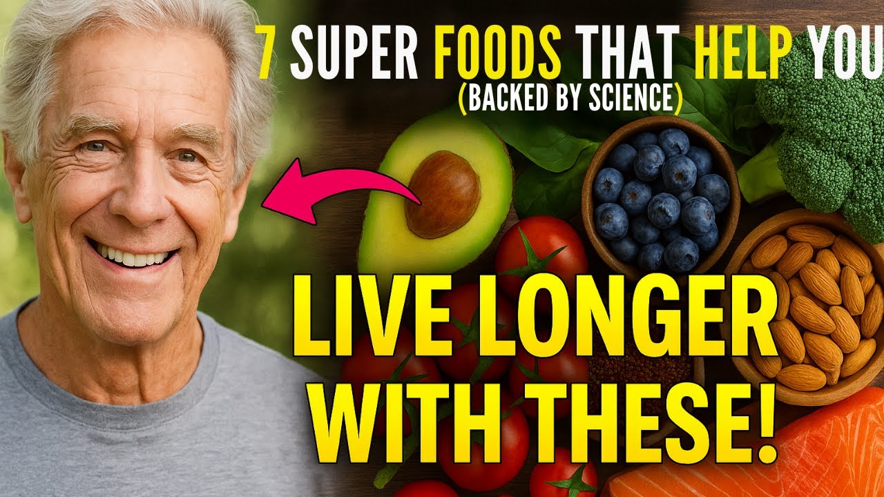 7 Superfoods That Help You Live Longer (Backed by Science) - YouTube