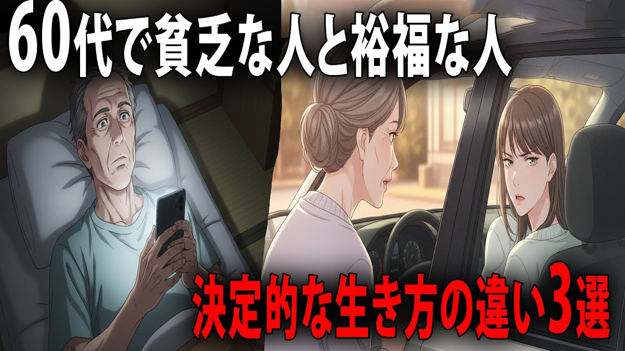 60代で【お金に困らない】人が“絶対にやらない”こと3選（見えない出費編）