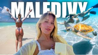 LETÍME NA LOKÁLNÍ OSTROV NA MALEDIVÁCH...🌊🐋