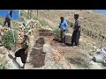 Nomadic Life in the Heart of Nature ⛺ | Starting Gardening and Planting Fresh Vegetables 🍅🥬🥒