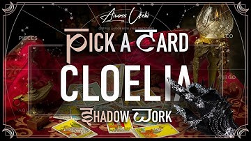 CLOELIA | SHADOW WORK PICK A CARD READING | DARK MIRROR ORACLE DECK