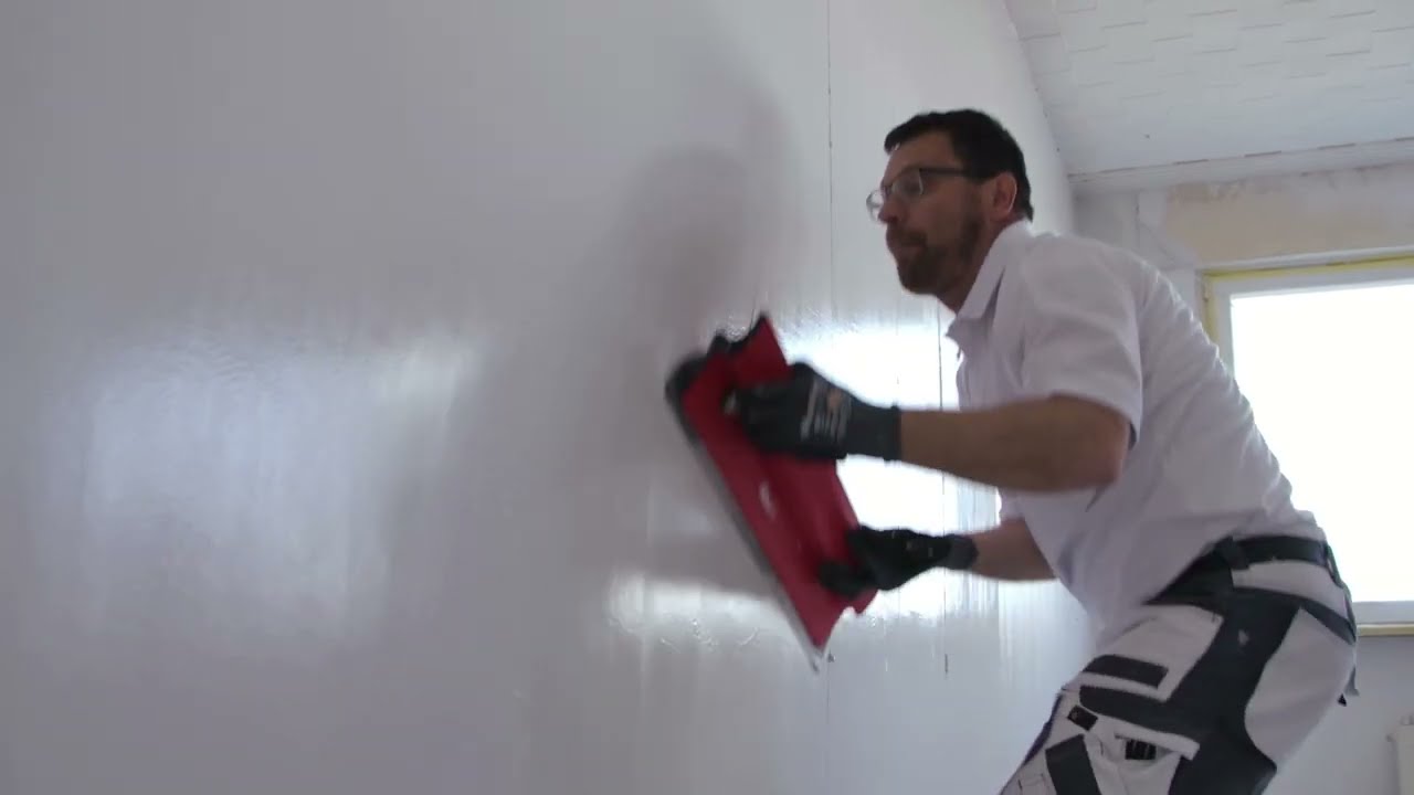 Rationelles Arbeiten mit ZERO Airless Feinspachtel