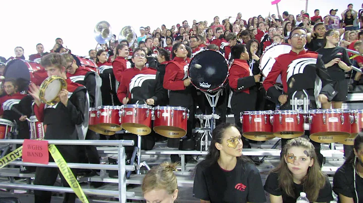 Red Wolf Regiment WGHS vs. SHS 2014 - Stands "Toothpics"