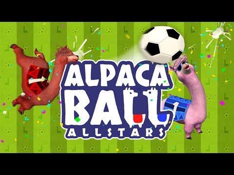 Alpaca Ball: Allstars - SOCCER WITH ALPACAS?! (4-Player Gameplay)