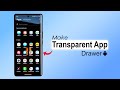 How to Make a Transparent App Drawer on Android?