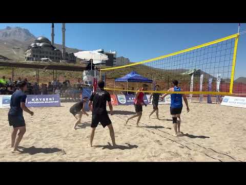 ERCİYES’TE EN HAVALI PLAJ VOLEYBOL TURNUVASI, BÜYÜK BİR HEYECANLA TAMAMLANDI