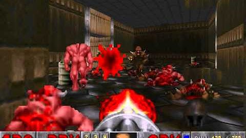 Doom: Military Base (E1M9) - UV-Max in 2:15 by Drew "stx-Vile" DeVore