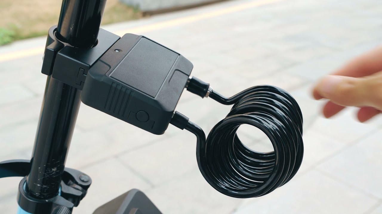 Omni OZ-35 Smart Bluetooth Cable Lock High Strength Steel Wire Chain Lock