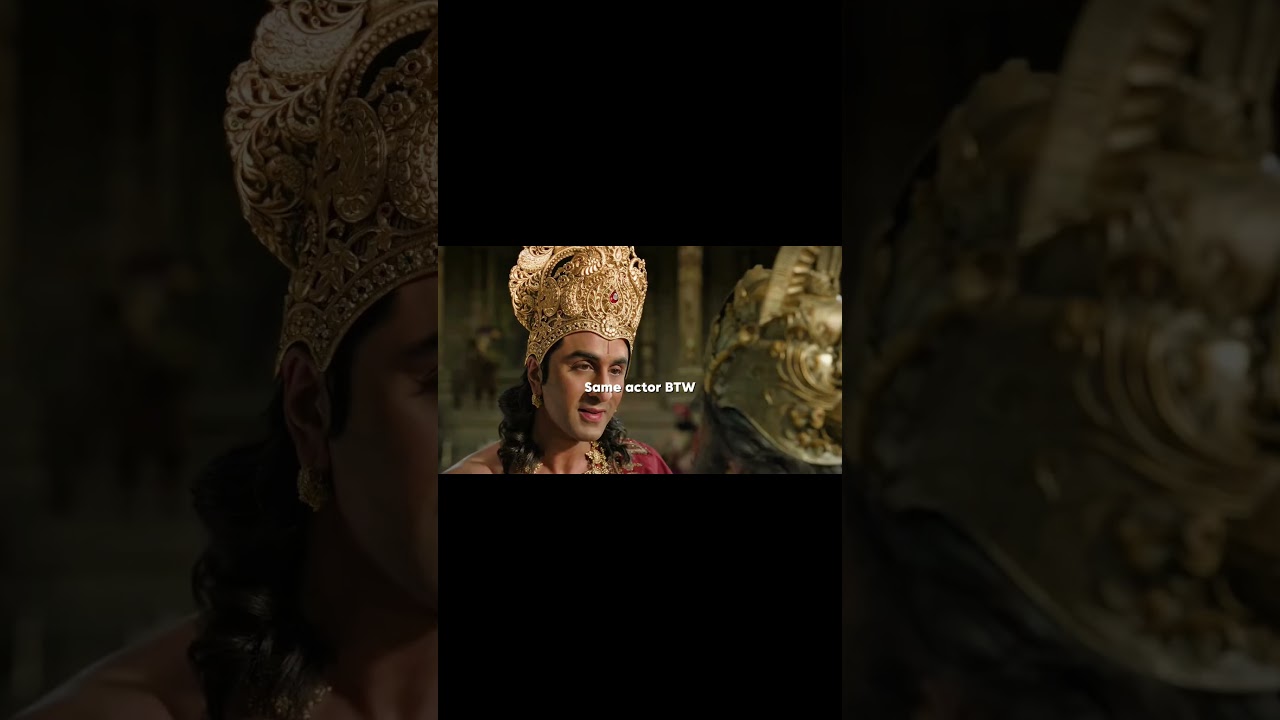 Same actor 😍📽️✨🔥... || #ramayan #ram #ranveerkapoor #foryou #shorts