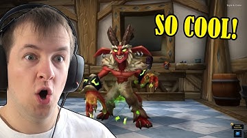 New Warlock Pet Skins! Marcel Reacts to New Warlock Pet Customizations Coming With Patch 10.1.5