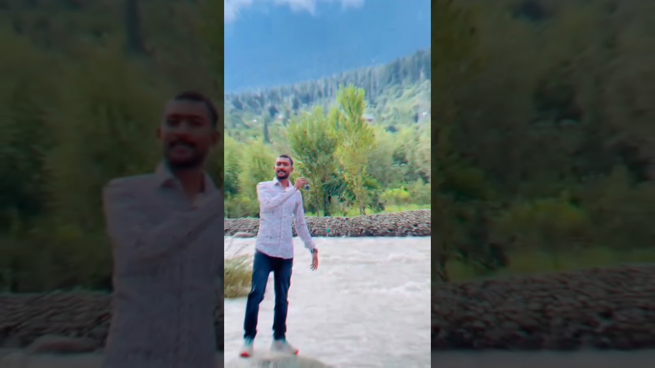 Waterfall in Jammu Kashmir 