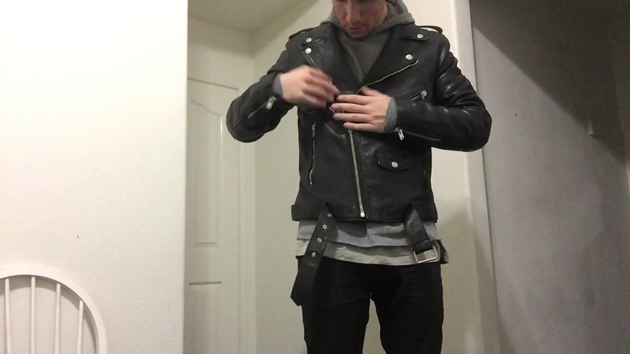 Pickup: BLK DNM Leather Jacket + Giveaway!