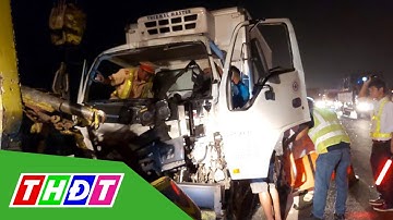 Cao tốc TP. HCM - Trung Lương kẹt xe xuyên đêm vì tai nạn liên hoàn | THDT