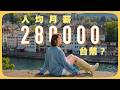 月薪28萬台幣還不夠花?瑞士物價太離譜了!蘇黎世1日街拍City Walk