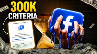 BAD NEWS: Facebook Content Monetization Without 300K Views | Facebook Monetization 2026 Explained