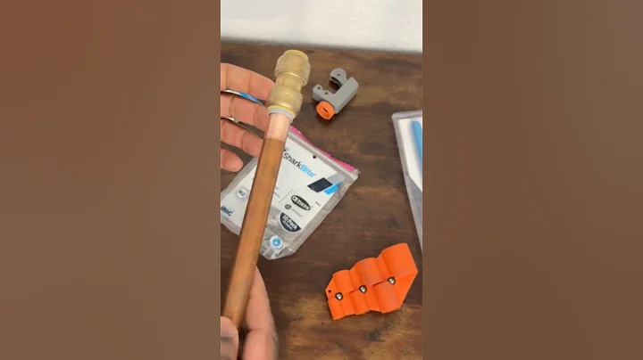 How to Connect Copper Pipe to SharkBite Fitting | Easy DIY Plumbing Guide!