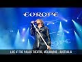 Europe - The Final Countdown (Live at the Palais Theatre, Melbourne - Australia, May 19th 2018)