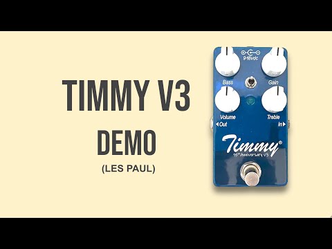 Paul Cochrane Timmy V3 Pedal Demo (Les Paul) - YouTube