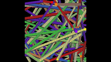 Colorful Echoes: A Geometric Melody #polyrhythms #oddlysatisfying #satisfying #satisfyingvideo