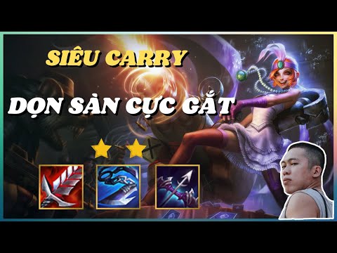 JINX⭐⭐SÁT THƯƠNG CỰC LỖI ĐƯỢC CÁC KỲ THỦ THÁCH ĐẤU KHAI PHÁ CARRY ĐTCL MÙA 6.5 |TFT SET 6.5