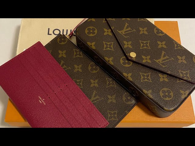 unbox my first lv purchase 🤍 felicie pochette in turtle dove, so exci