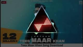 Tees Maar Khan [BASS BOOSTED] KPTAAN | Latest Punjabi Songs 2021 | Punjabi dj song