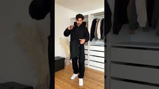 How To Style Black Cargo Pants || Men's lookbook