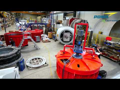 POMA LEITWIND wind turbines / éoliennes "Made in France" - video from Leitwind